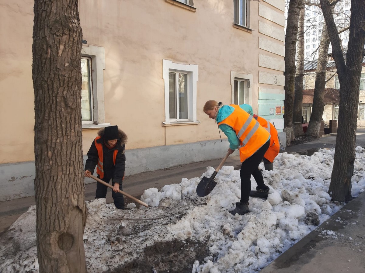 Весна у жилищников