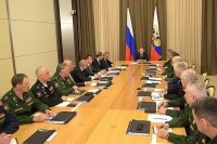 Владимир Путин открыл серию совещаний по вопросам развития оборонно-промышленного комплекса