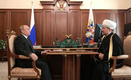Встреча с председателем Совета муфтиев России Равилем Гайнутдином